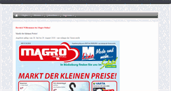 Desktop Screenshot of magro-aktuell.de